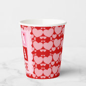 La La Love Valentinstag Pappbecher (Links)