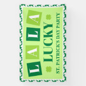 La La Lucky St. Patrick’s Day Banner (Vertikal)