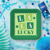 La La Lucky St. Patrick’s Day Pappteller (Party)