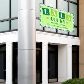 La La Lucky St. Patrick’s Day Party Banner (Äußeres Gebäude)