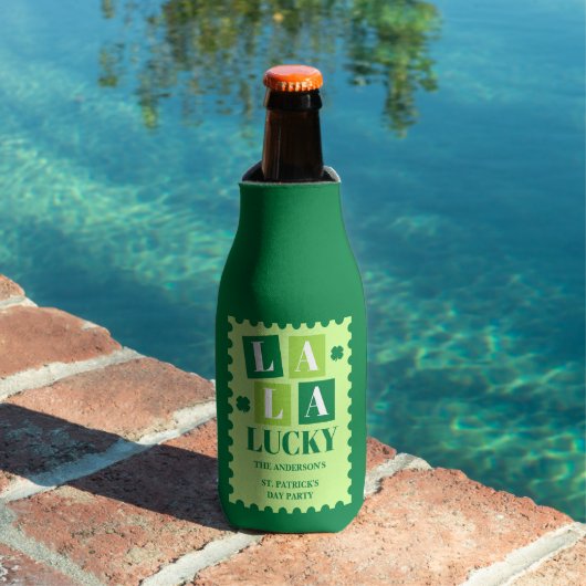 La La Lucky St. Patrick’s Day Party Flaschenkühler (In Situ Pool)