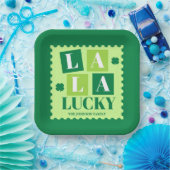 La La Lucky St. Patrick’s Day Party Pappteller (Party)