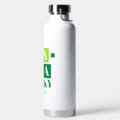 La La Lucky St. Patrick’s Day Personalisiert Trinkflasche (links)