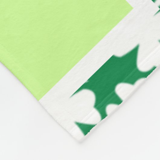 La La Lucky St. Patrick’s Day Personalized Blanket Fleecedecke (Ecke)