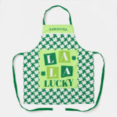 La La Lucky St. Patrick’s Day  Schürze (Vorderseite)