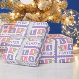 La La Osterhase Pastel-Geschenkpapier Geschenkpapier