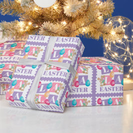 La La Osterhasen-Eiersuche Geschenkpapier