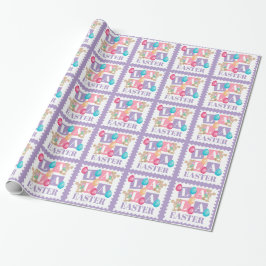 La La Osterhasen-Eiersuche Geschenkpapier