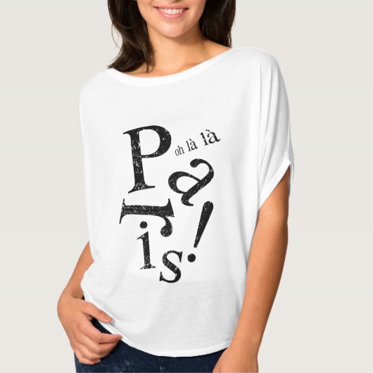La la Paris T-Shirt (Vorderseite)