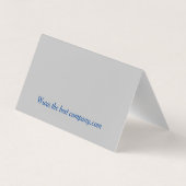 La Laguna #1 Gemälde in blau, aquamarin Visitenkarten (Rückseite)