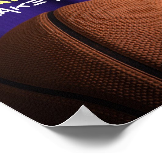 LA Lakers Simple Poster (Ecke)