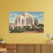 LA Landkreis General Hospital Leinwanddruck (Insitu (Wohnzimmer))