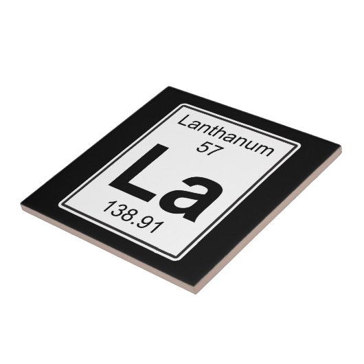 La - Lanthan Fliese (Seite)