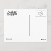 La leçon d'anatomie postkarte (Rückseite)