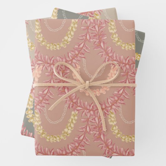 Lā Lei Anuenue Set von Wander with Aloha Geschenkpapier Set (Beispiel)