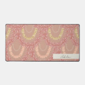 Lā Lei - Plumeria, Personalisierte Schreibtischmat Schreibtischunterlage (Vorderseite)