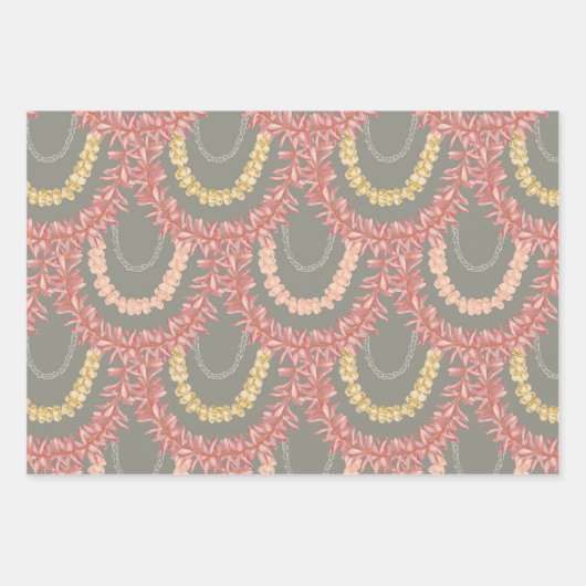 Lā Lei von Wander with Aloha Geschenkpapier Set (Vorderseite)