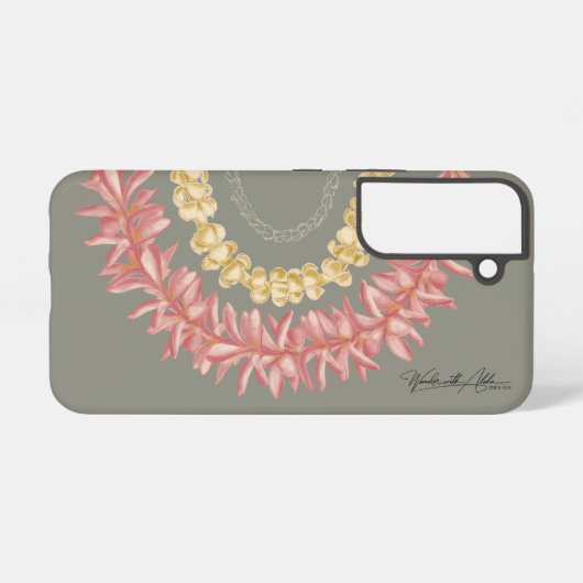 Lā Lei von Wander with Aloha Samsung Galaxy Hülle (Rückseite (Horizontal))