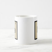 La - Lenexa Kansas Chemistry Periodic Table Kaffeetasse (Mittel)