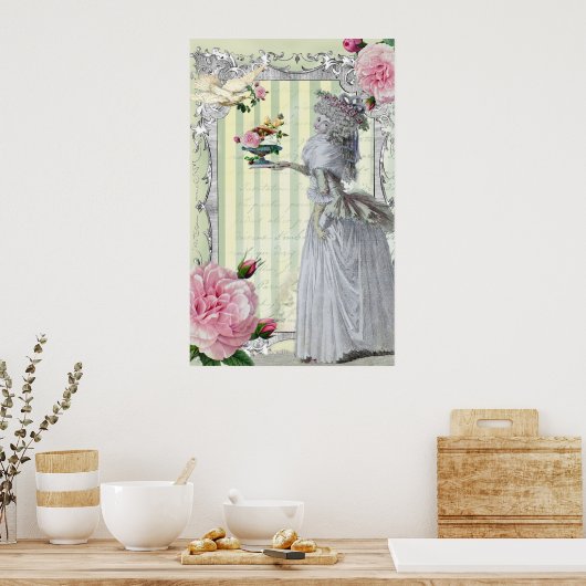 La Lettre D’amour Poster (Küche)