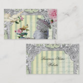 La Lettre D’amour Visitenkarte (Vorne/Hinten)