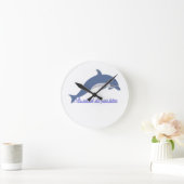 La libertad como principio runde wanduhr (Zuhause)