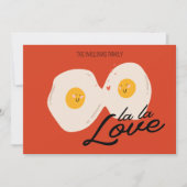 La Liebe Happy Valentines Day Feiertagskarte (Vorderseite)