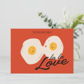 La Liebe Happy Valentines Day Feiertagskarte (Stehend Vorderseite)