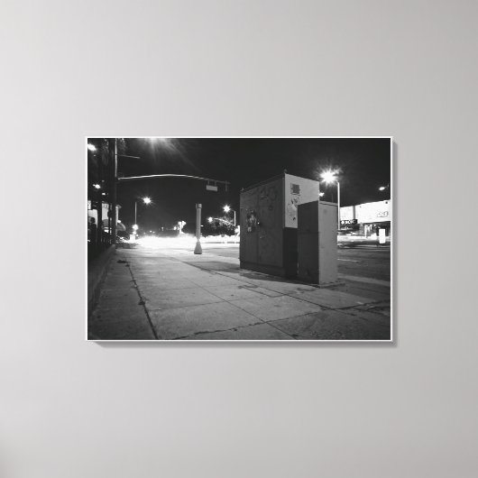 LA Light Streams Leinwanddruck (Vorderseite)