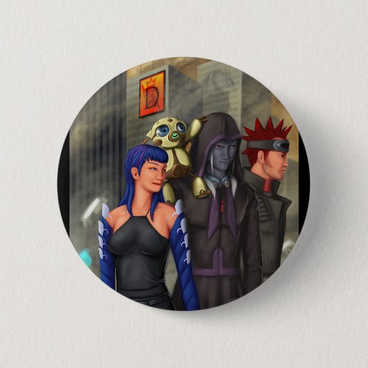 La lignée DES-Drachen: M16 Button (Vorderseite)