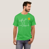 La Linea Schlechtes Zeichen vintage T-Shirt (Vorne ganz)