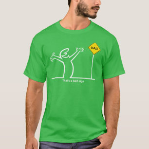 La Linea Schlechtes Zeichen vintage T-Shirt