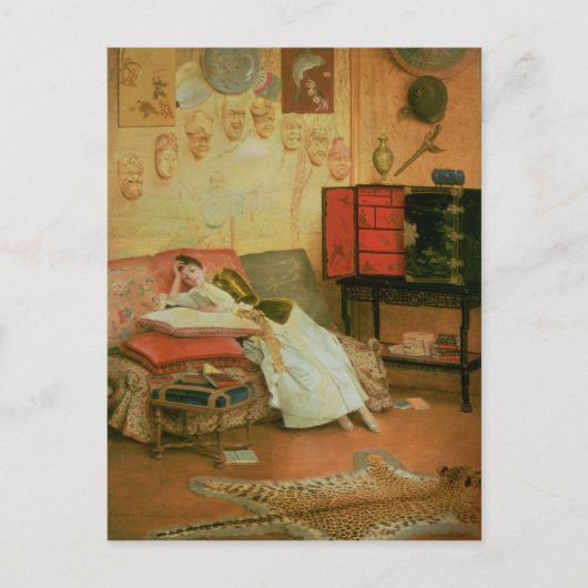 La Liseuse Postkarte (Vorderseite)