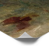 La Liseuse von William-Adolphe Bouguereau Poster (Ecke)