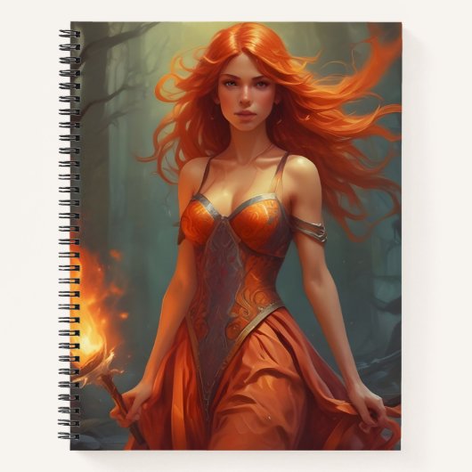 La Llama de la Magia Notizblock (Vorderseite)