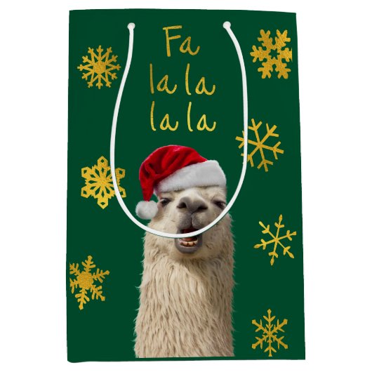 La Llama Mittlere Geschenktüte (Vorderseite)
