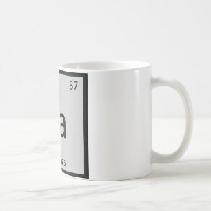La - Llamas Chemie Periodensystem Element Kaffeetasse