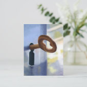 La llave / Der Schlüssel. Postkarte (Stehend Vorderseite)