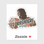 La Llorasangre Sticker - EB Design (Blatt)