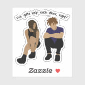 La Llorasangre Sticker - IL Design (Blatt)