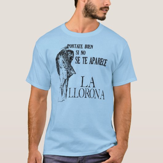 La Llorona Spanish Light Shirt (Vorderseite)