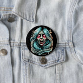 La Llorona weinend Geist mexikanische Folklore Button (Beispiel)