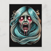 La Llorona weinend Geist mexikanische Folklore Postkarte (Vorderseite)