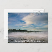 La Llovizna Falls - Venezuela Postkarte (Vorne/Hinten)