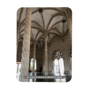 La Lonja de Palma de Mallorca, Spanien, an einem Magnet