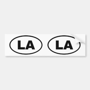 LA Los Angeles Autoaufkleber