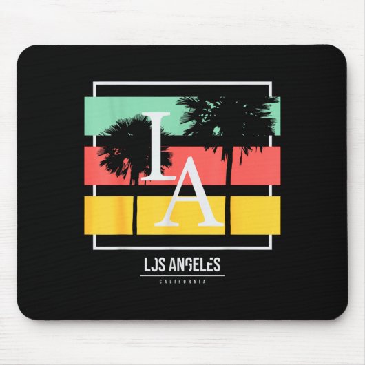 La Los Angeles California Mousepad (Vorne)