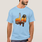 LA Los Angeles Hand Sign T - Shirt (Vorderseite)