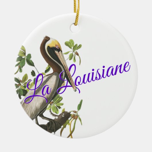La Louisiane Keramik Ornament (Vorne)