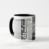 LA Luftangriff 1942. Tasse (Vorderseite Links)